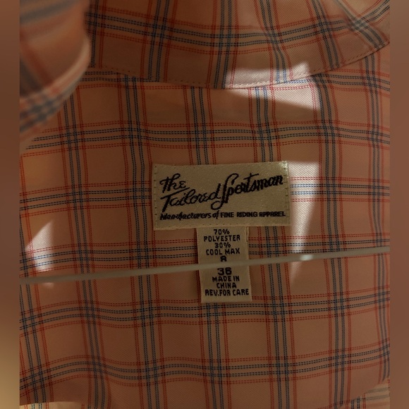 📚 🐴 Tailored Sportsman English show shirt - Picture 3 of 3